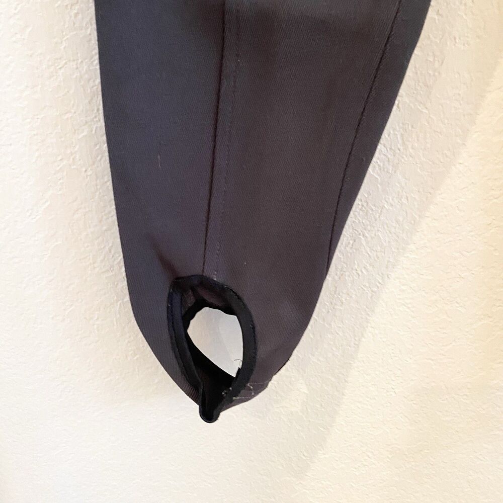 Vintage Nordica‎ Technical Women’s Stirrup Winter Pants Italy size 44/ 10 Black - Picture 3 of 13